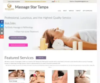 Tampareflex.com(Massage Star Tampa) Screenshot