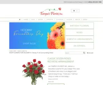 Tampasflorist.com(TAMPA'S FLORIST INC) Screenshot