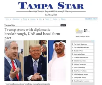 Tampastar.com(Tampa Star) Screenshot