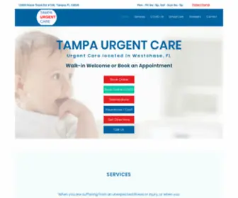 Tampauc.com(Tampa Urgent Care) Screenshot