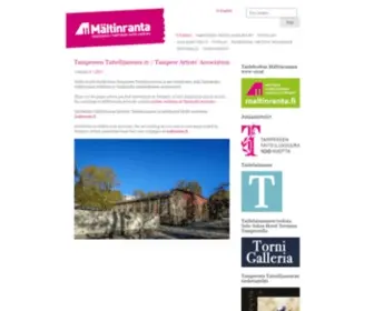 Tampereen-Taiteilijaseura.fi(Tampereen Taiteilijaseura) Screenshot