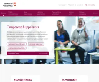 Tampereenhiippakunta.fi(Tampereenhiippakunta) Screenshot