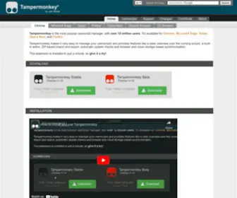 Tampermonkey.net(Home) Screenshot
