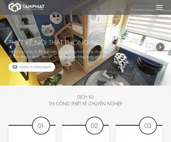 Tamphatcorp.com(Nội thất Tâm Phát) Screenshot