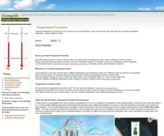 Tampile.com(Temperature Conversion Calculator) Screenshot