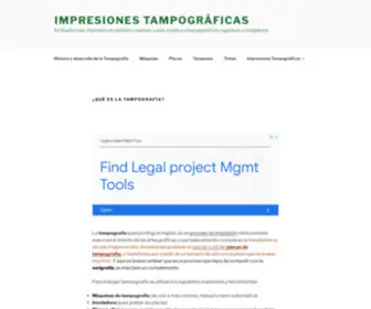 Tampograficas.com(Tampograficas) Screenshot