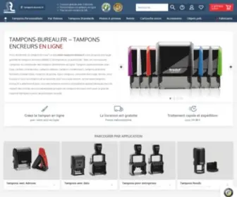 Tampons-Bureau.fr(Commande de tampons encreurs en ligne) Screenshot