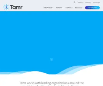 Tamr.com(The Leader in Data Products) Screenshot