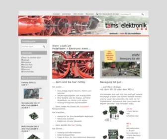 Tams-Online.de(Tams Elektronik) Screenshot