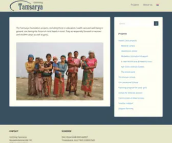 Tamsarya.nl((Gandhi)) Screenshot