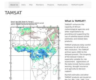 Tamsat.org.uk(TAMSAT) Screenshot