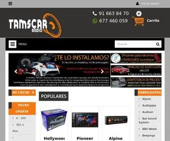 Tamscar-Audio.es(Car audio) Screenshot