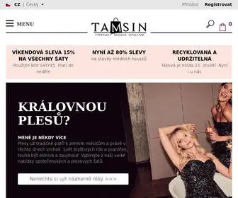 Tamsin.cz(Dámská móda přímo od dodavatelů z Anglie) Screenshot