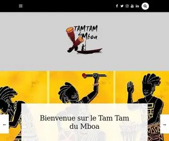 Tamtamdumboa.com(Le Tamtam du Mboa) Screenshot