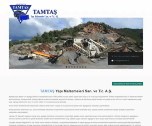 Tamtas.com.tr(TAMTAŞ) Screenshot