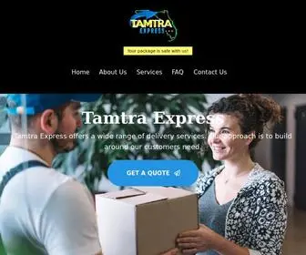 Tamtraexpress.com(Tamtra Express) Screenshot