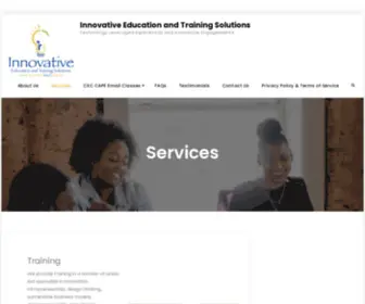 Tamubrowne.com(Innovative Education and Training Solutions) Screenshot