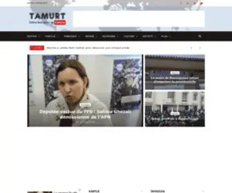 Tamurt.info(Votre lien avec la kabylie) Screenshot