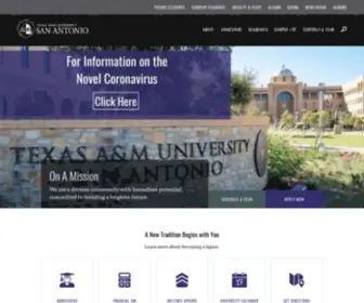 Tamusa.edu(Texas A&M University) Screenshot