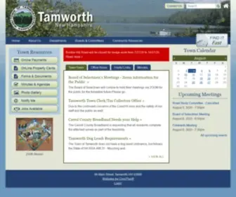 Tamworthnh.org(Tamworth NH) Screenshot
