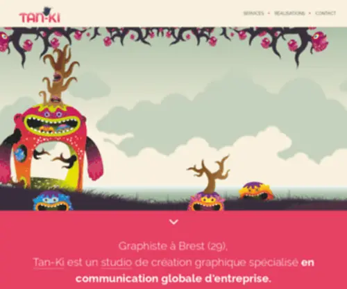 Tan-KI.com(Graphiste Brest) Screenshot