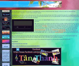 Tan-Thanh.com(Trang Nhạc Tân) Screenshot