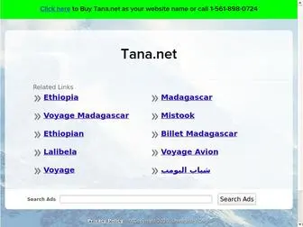 Tana.net(tana) Screenshot