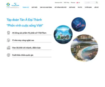 Tanadaithanh.vn(Tập đoàn Tân Á Đại Thành) Screenshot