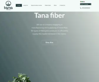 Tanafibertech.com(Tana Fiberglass Production And Manufacturing) Screenshot