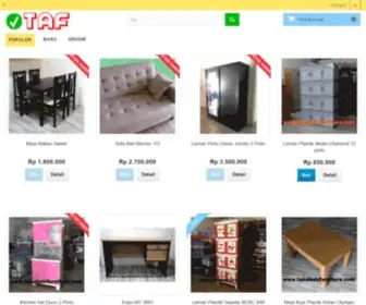 Tanahairfurniture.com(Tanah Air Furniture) Screenshot