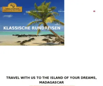 Tanalahorizon.com(Madagaskar-Reisen seit 1995) Screenshot