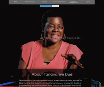 Tananarivedue.com(Tananarive Due) Screenshot