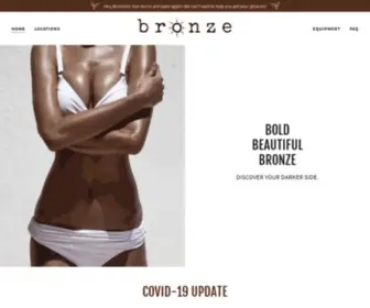 Tanatbronze.com(Bronze Tanning) Screenshot