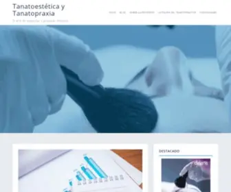 Tanatoesteticaytanatopraxia.es(Tanatoestética y Tanatopraxia) Screenshot