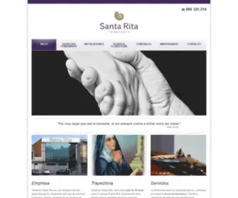 Tanatoriosantarita.com(Tanatorio Santa Rita) Screenshot