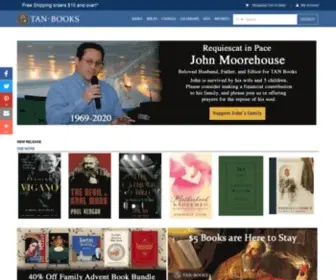 Tanbooks.com(Catholic Books) Screenshot