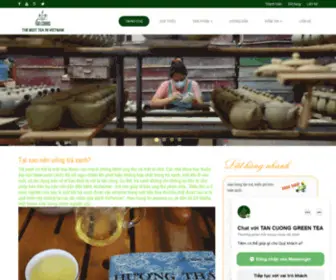 Tancuonggreentea.com(TAN CUONG GREEN TEA) Screenshot