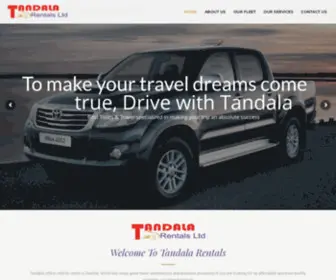 Tandalarentals.com(For Affordable & High Quality Vehicles in Ndola) Screenshot