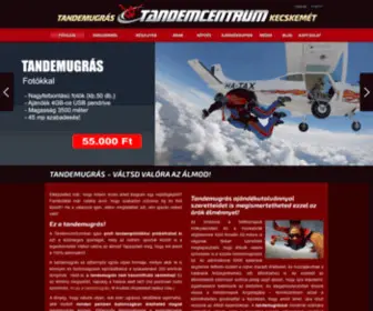 Tandemcentrum.hu(Tandemugrás) Screenshot