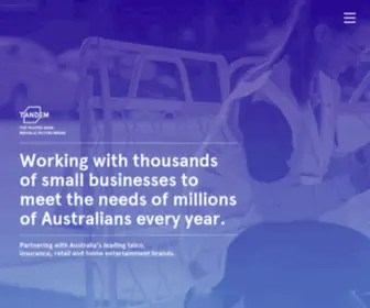 Tandemcorp.com(End Workforce Management Australia) Screenshot