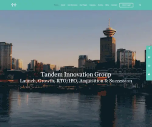 Tandemig.com(Tandem Innovation Group) Screenshot