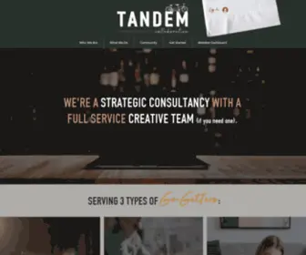 Tandemjourney.com(Business Strategy) Screenshot