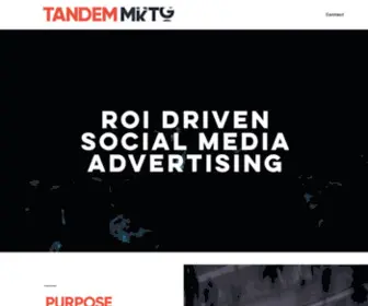 Tandemmktg.com(TANDEM) Screenshot