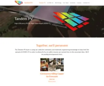 Tandempv.com(Tandem PV) Screenshot