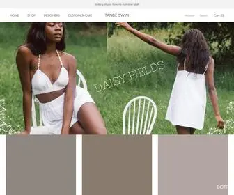 Tandeswim.com(TANDE SWIM) Screenshot