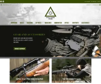 Tandhfirearms.com(Tactical & Hunting Firearms) Screenshot