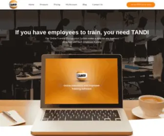 Tandi.com.au(Online Induction and Employee Training Software) Screenshot