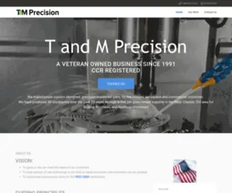 Tandmprecision.com(Home) Screenshot