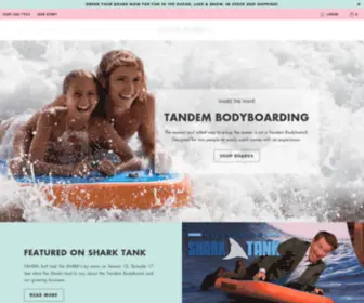 Tandmsurf.com(TANDM Surf) Screenshot