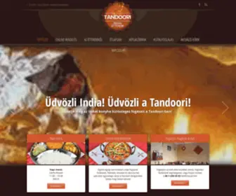 Tandoori.hu(Tandoori Indiai étterem. Cím) Screenshot
